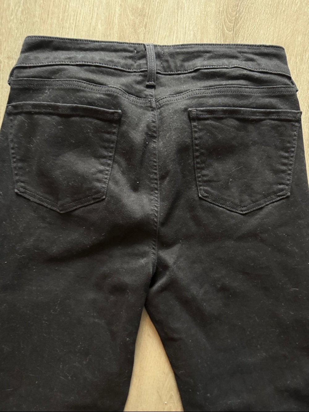 NYDJ Women's High Waisted Straight Leg Jeans - Black - Picture 4 of 4